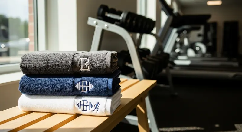 custom gym towels - promotional merchandise